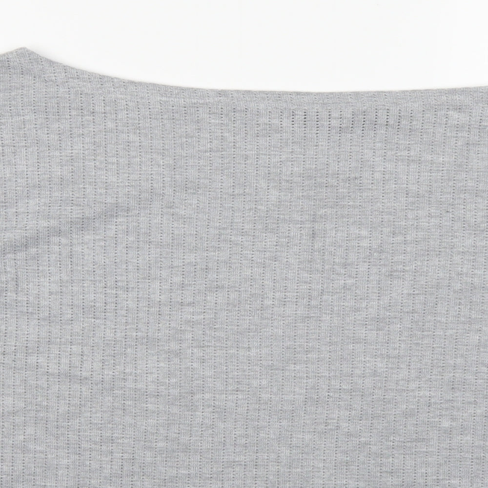 Boohoo Womens Grey   Pullover Jumper Size 18