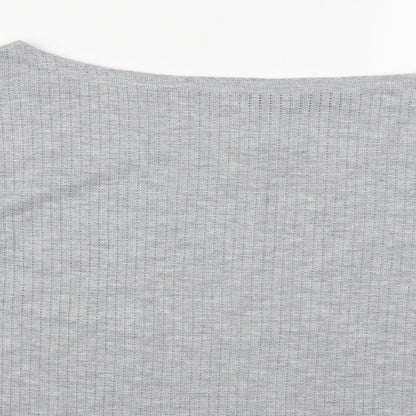 Boohoo Womens Grey   Pullover Jumper Size 18