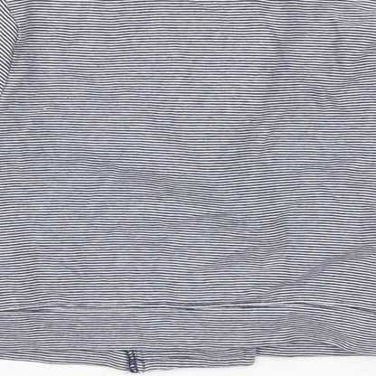 Gap Girls Blue Striped  Jacket  Size 6-7 Years