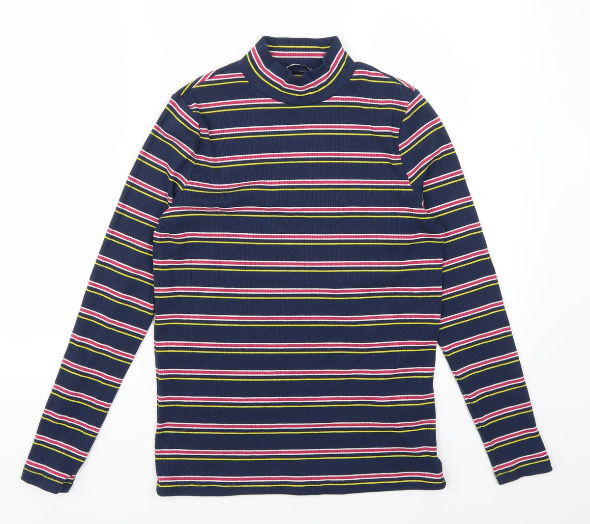 Tu Womens Multicoloured Striped  Pullover Jumper Size 12