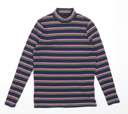 Tu Womens Multicoloured Striped  Pullover Jumper Size 12