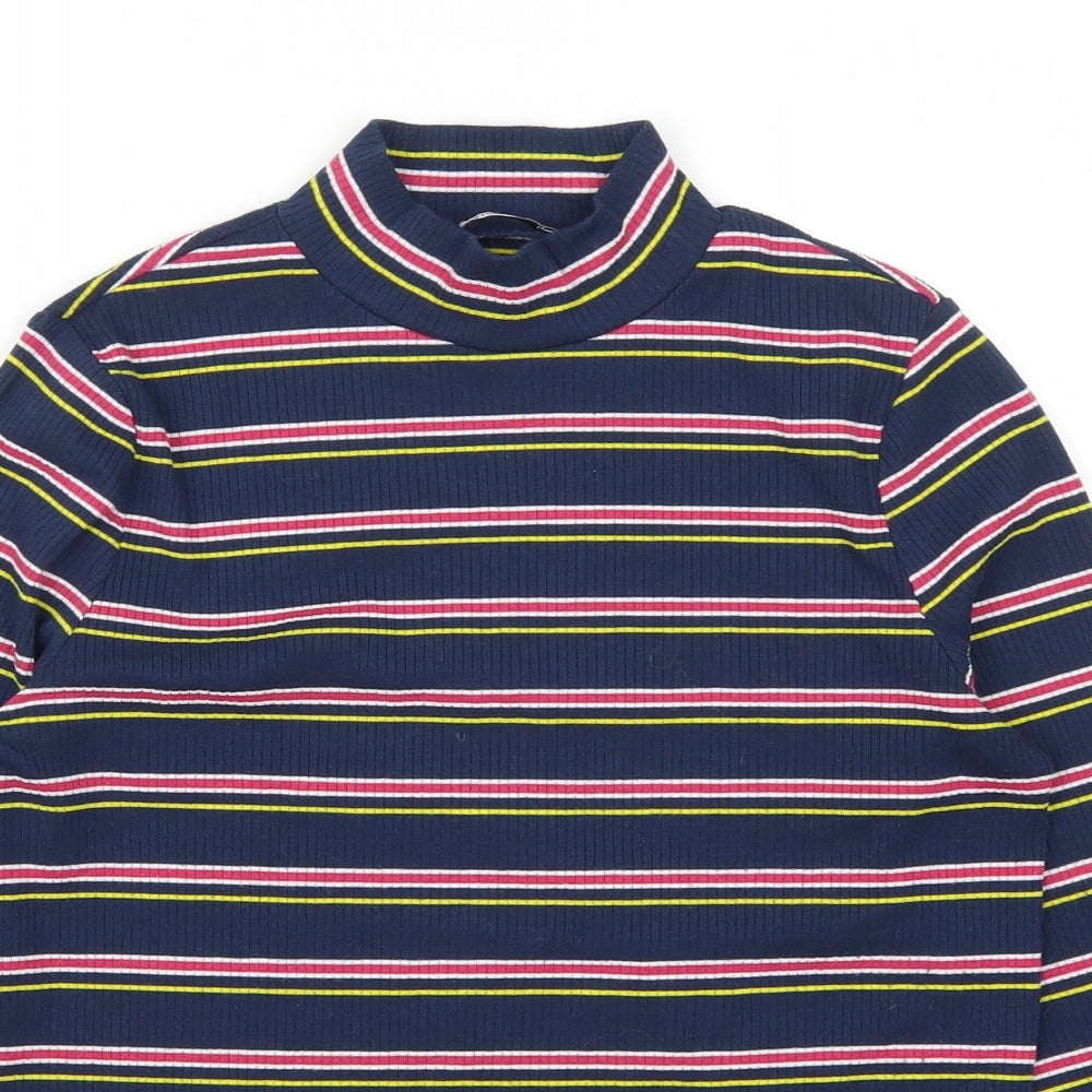 Tu Womens Multicoloured Striped  Pullover Jumper Size 12
