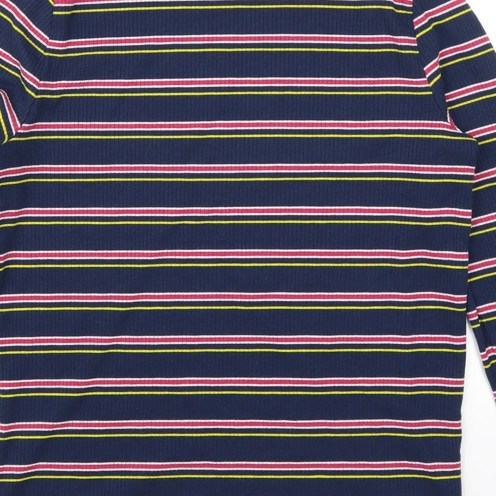Tu Womens Multicoloured Striped  Pullover Jumper Size 12