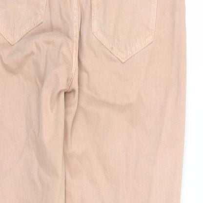 Only Womens Pink  Denim Straight Jeans  L32 in