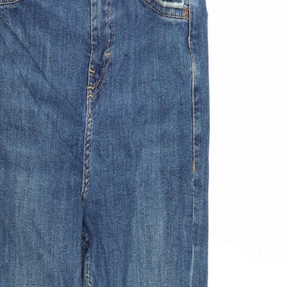Topshop Womens Blue  Denim Skinny Jeans  L26 in