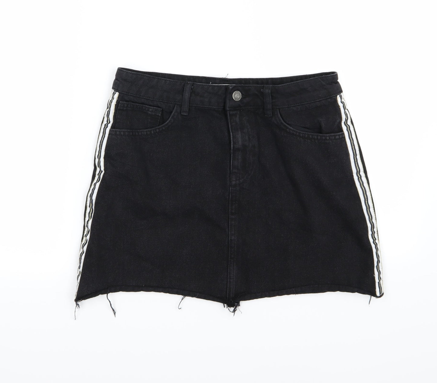 Womens UK Size 12 Denim & Co. A-Line Denim Skirt