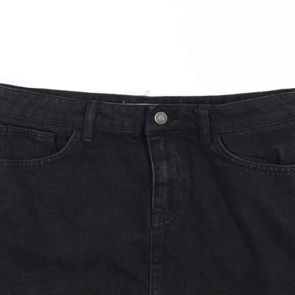 Womens UK Size 12 Denim & Co. A-Line Denim Skirt