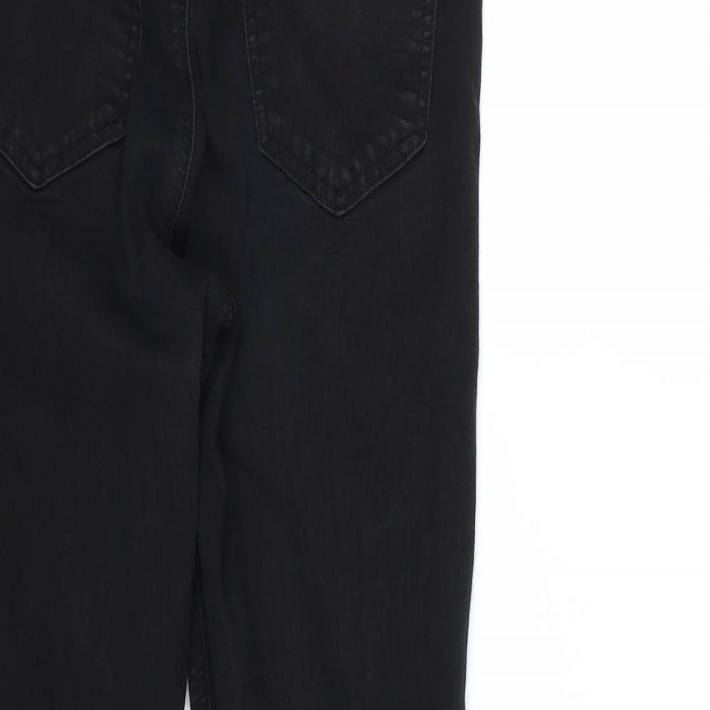 Topshop Womens Black  Denim Skinny Jeans  L27 in