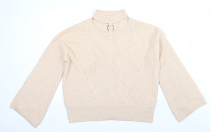 Primark Womens Pink  Knit Pullover Jumper Size XL