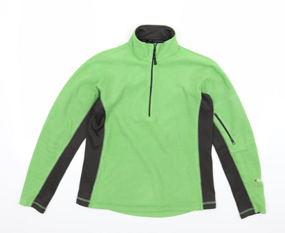 X:Life Womens Green  Fleece Jacket  Size S
