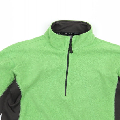 X:Life Womens Green  Fleece Jacket  Size S