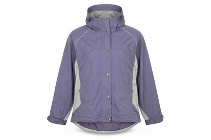 One valley Womens Purple   Rain Coat Jacket Size M