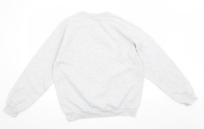 Gildan Womens Grey   Pullover Sweatshirt Size M  - Unicorn