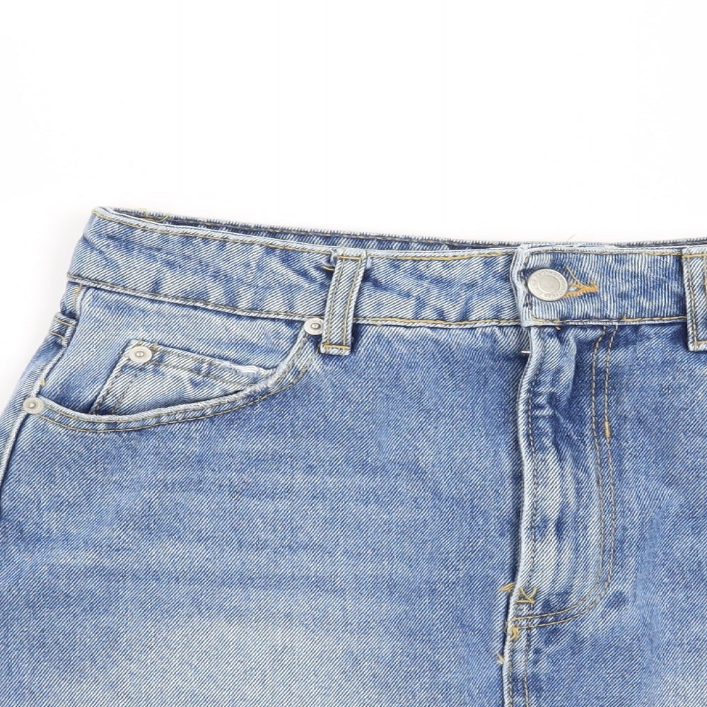 Bershka Womens Blue   Maxi Skirt Size 10