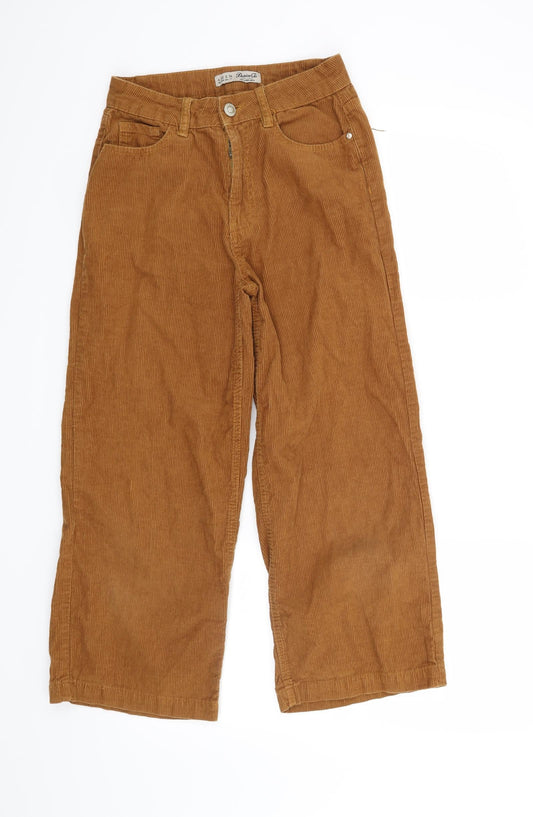 Denim CO Womens Orange   Cropped Jeans Size 4 L23 in