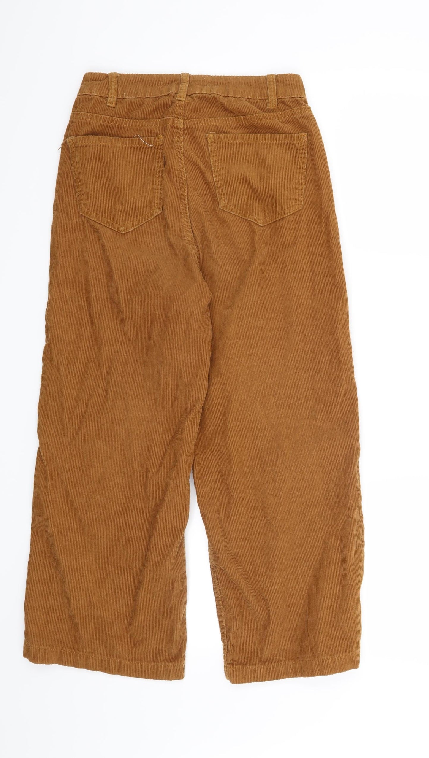 Denim CO Womens Orange   Cropped Jeans Size 4 L23 in