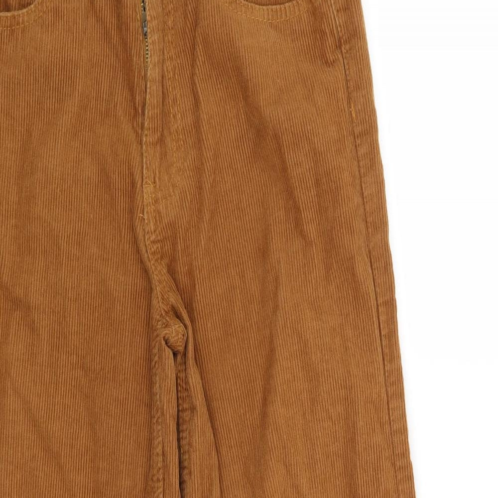 Denim CO Womens Orange   Cropped Jeans Size 4 L23 in