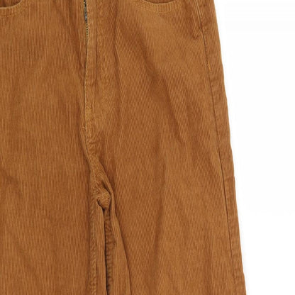 Denim CO Womens Orange   Cropped Jeans Size 4 L23 in