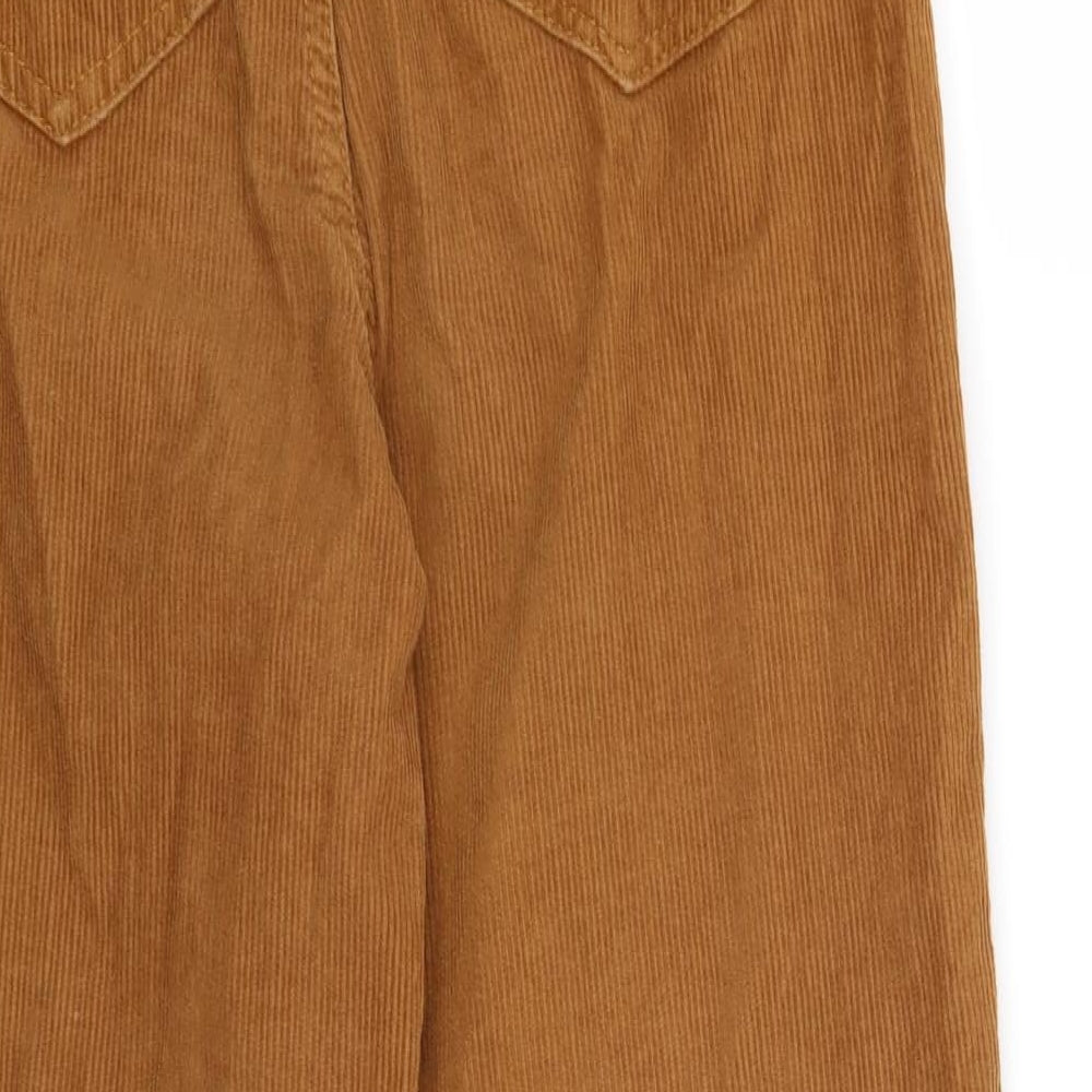 Denim CO Womens Orange   Cropped Jeans Size 4 L23 in