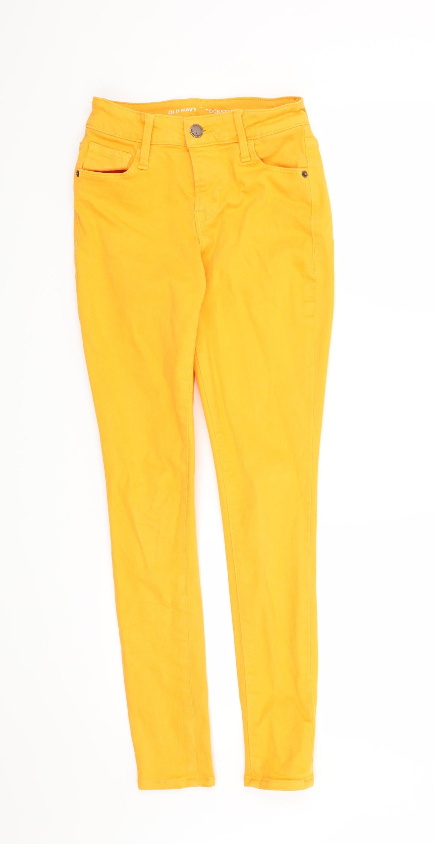 Old Navy Womens Orange   Skinny Jeans  L26 in