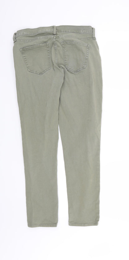 Gap Womens Green   Straight Jeans  L27 in