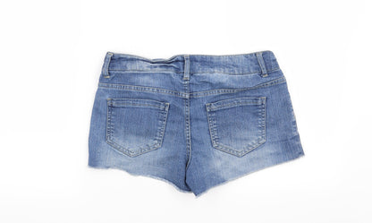 FOREVER 21 Womens Blue   Cut-Off Shorts