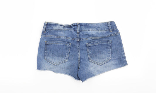 FOREVER 21 Womens Blue   Cut-Off Shorts