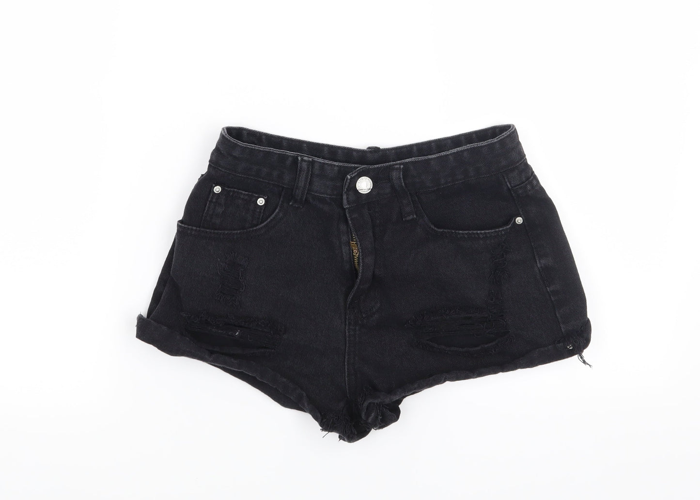 Womens UK Size S Preworn Regular Fit Cut-Off Shorts