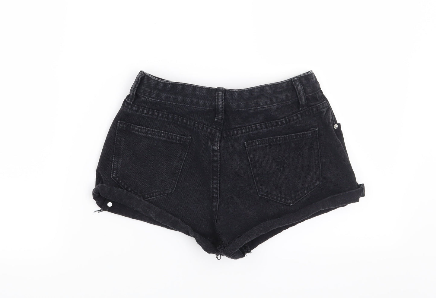 Womens UK Size S Preworn Regular Fit Cut-Off Shorts