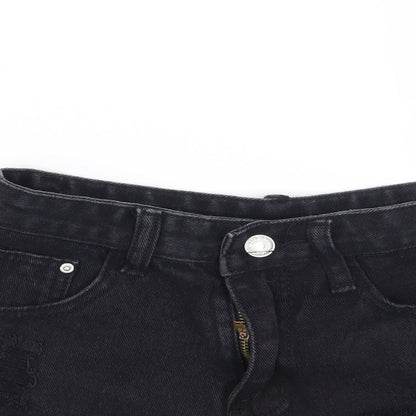 Womens UK Size S Preworn Regular Fit Cut-Off Shorts