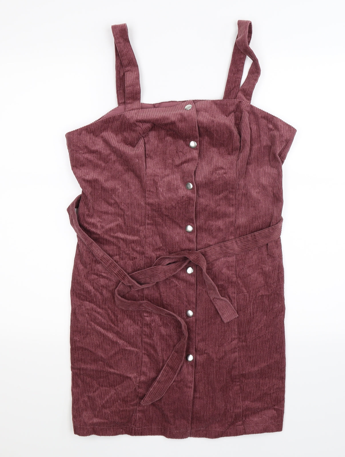 George Womens Purple  Corduroy Mini  Size 10