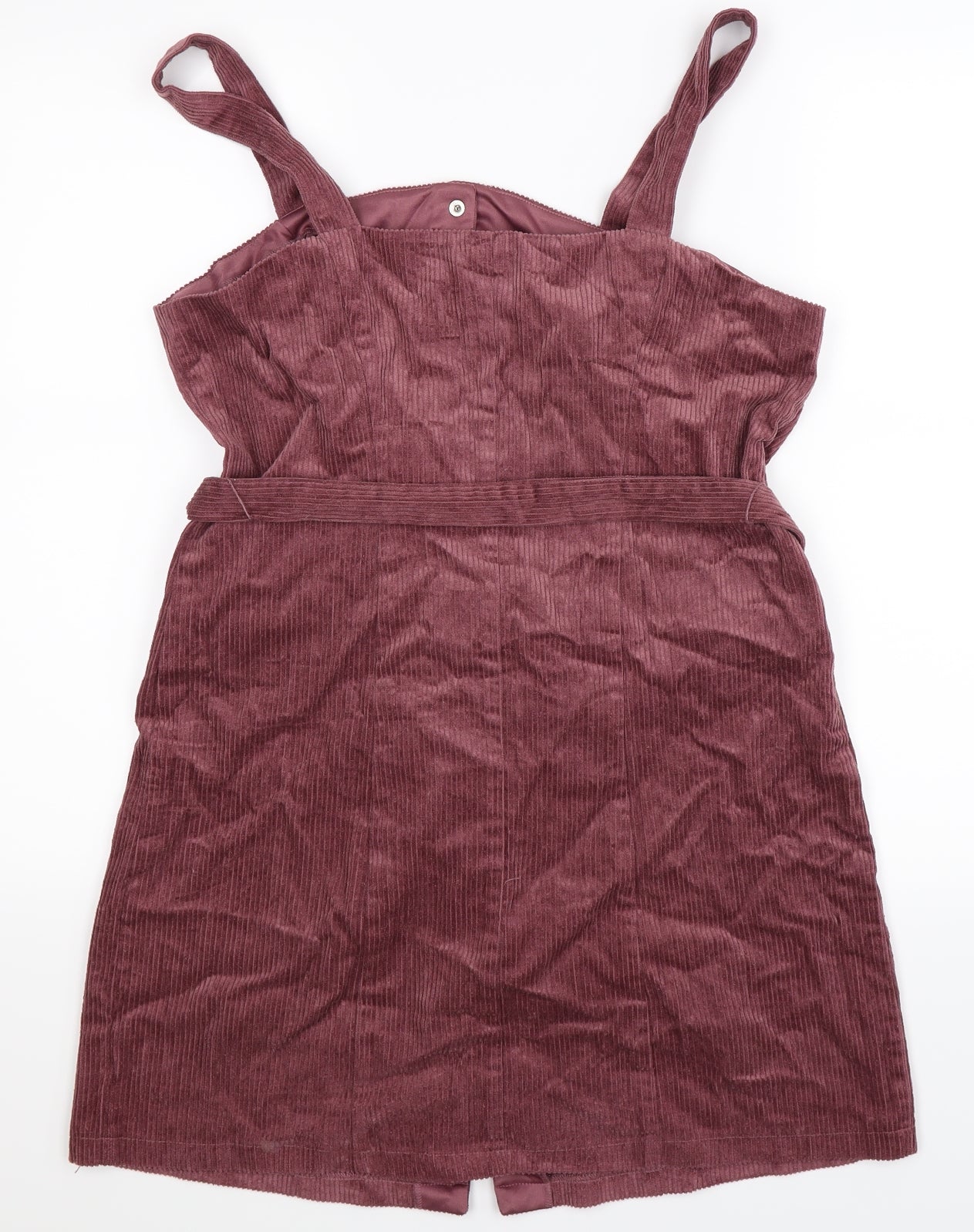 George Womens Purple  Corduroy Mini  Size 10