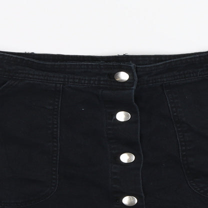 Divided Womens Blue  Denim A-Line Skirt Size 8