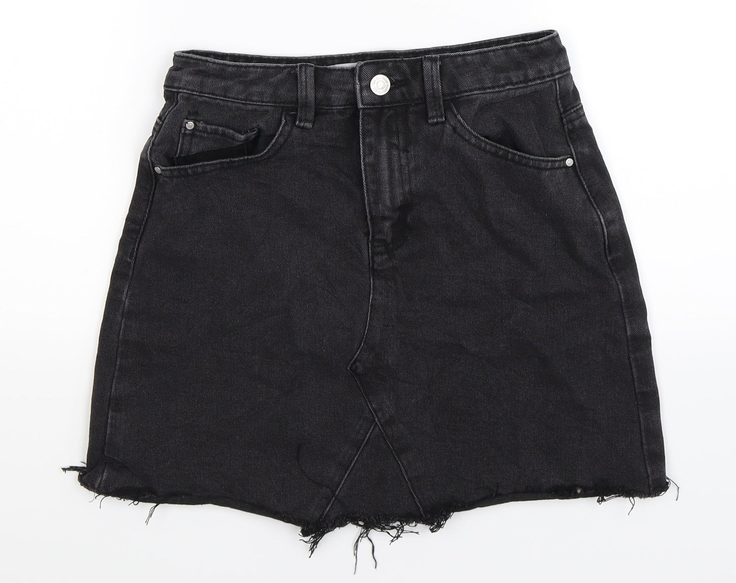 Womens UK Size 6 Denim Co A-Line Denim Skirt