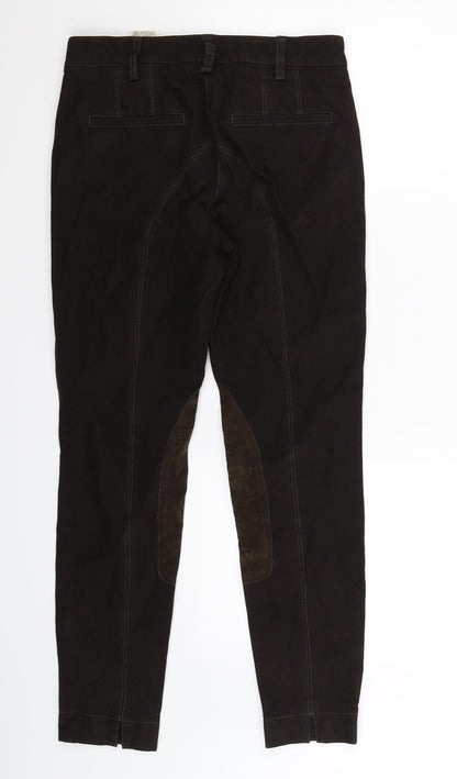 Womens UK Size 8 Cambio Extra-Slim Fit Skinny Black Jeans
