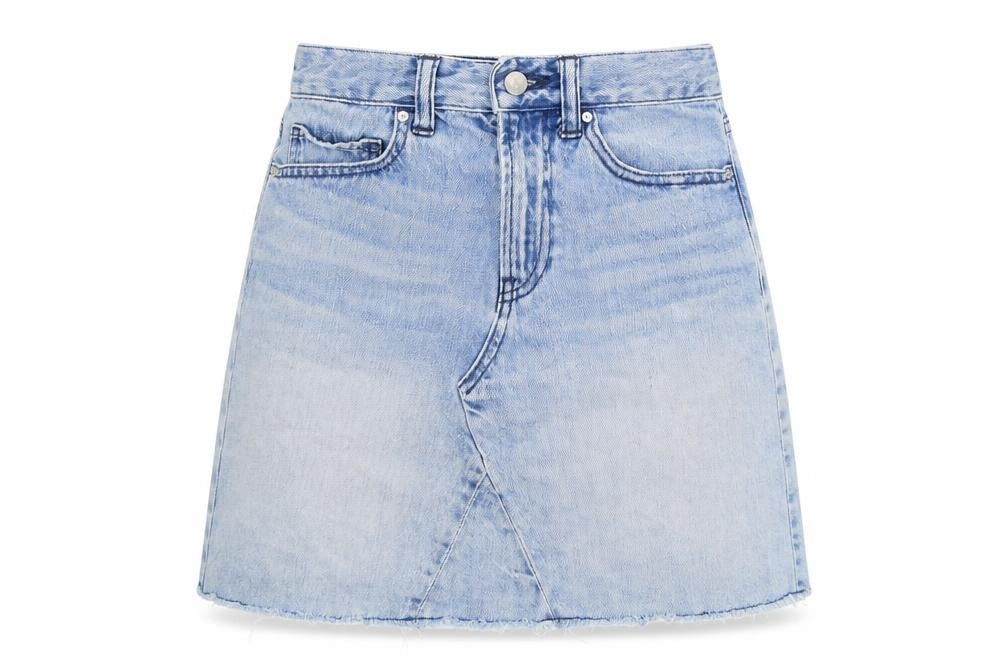 Womens UK Size 6 Gap A-Line Denim Skirt