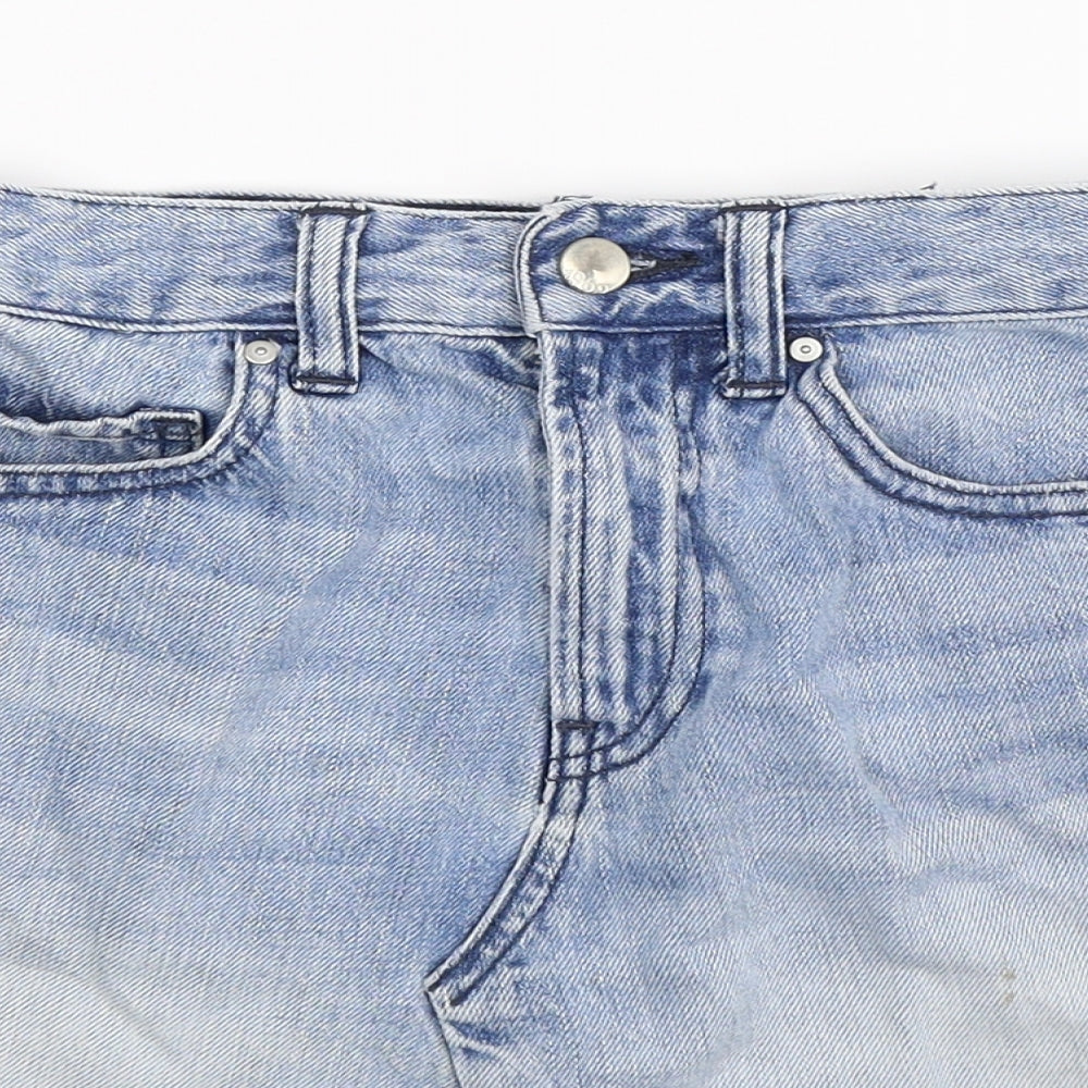 Gap Womens Blue  Denim A-Line Skirt Size 6