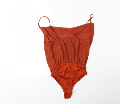 Missguided Womens Brown   Tunic Blouse Size 6