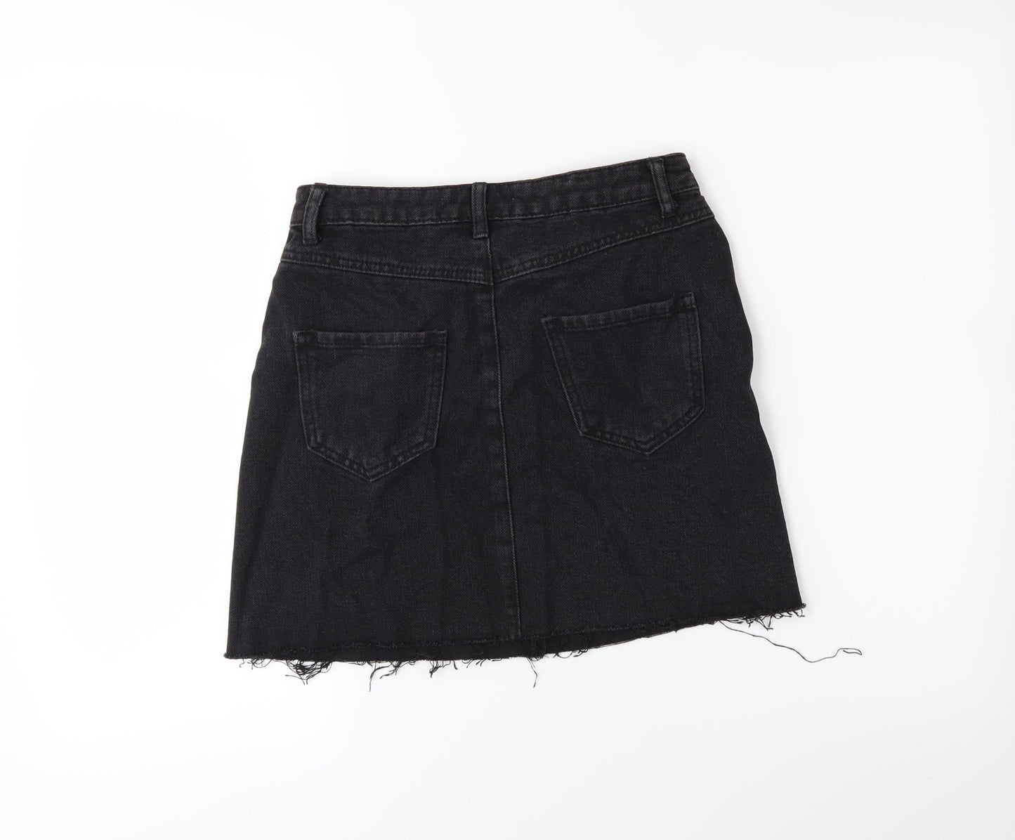 Womens UK Size 6 Denim & Co. Mini Denim Skirt