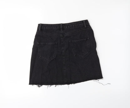 Womens UK Size 6 Denim & Co. Mini Denim Skirt