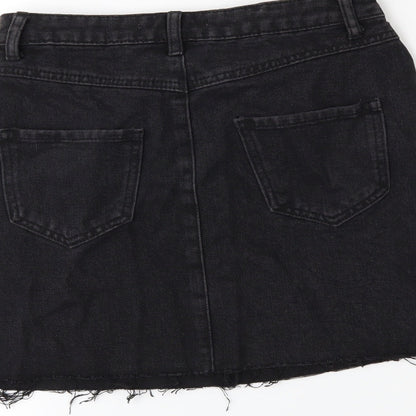 Womens UK Size 6 Denim & Co. Mini Denim Skirt