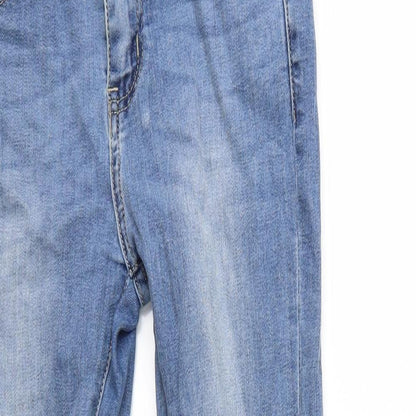 Redial Womens Black  Denim Skinny Jeans  L28 in