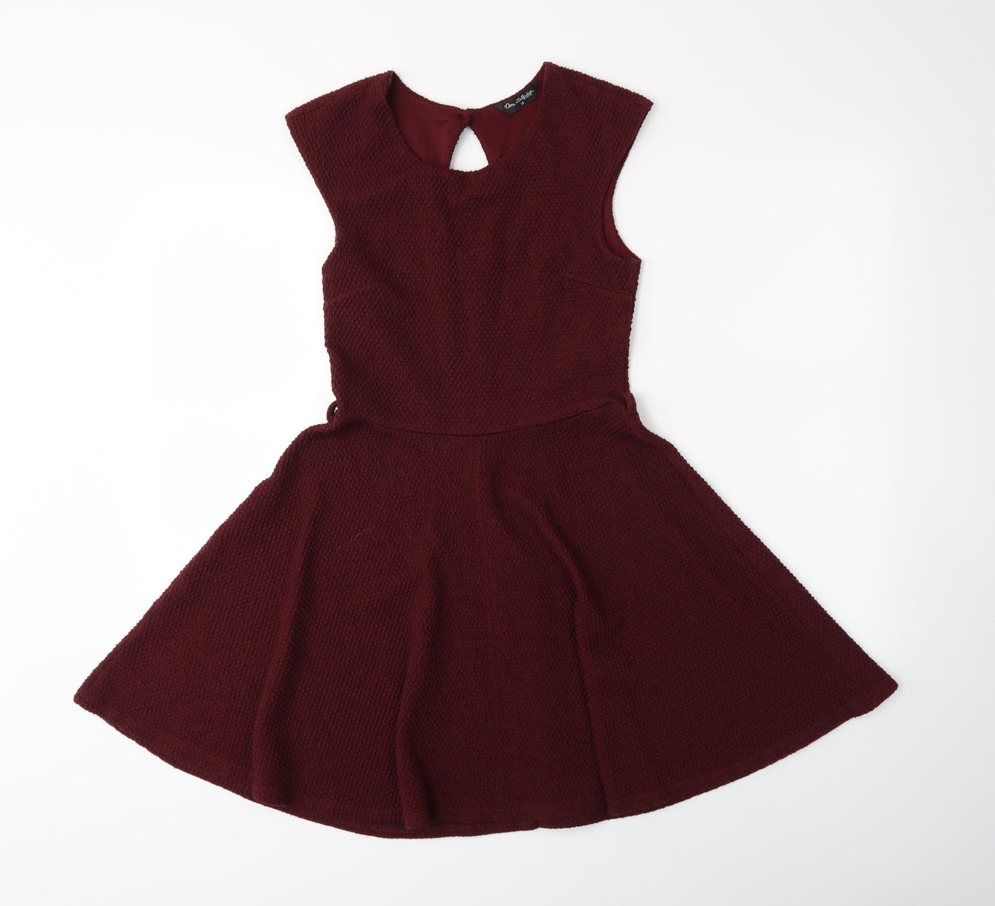 Miss Saigon Womens Red   Fit & Flare  Size 10