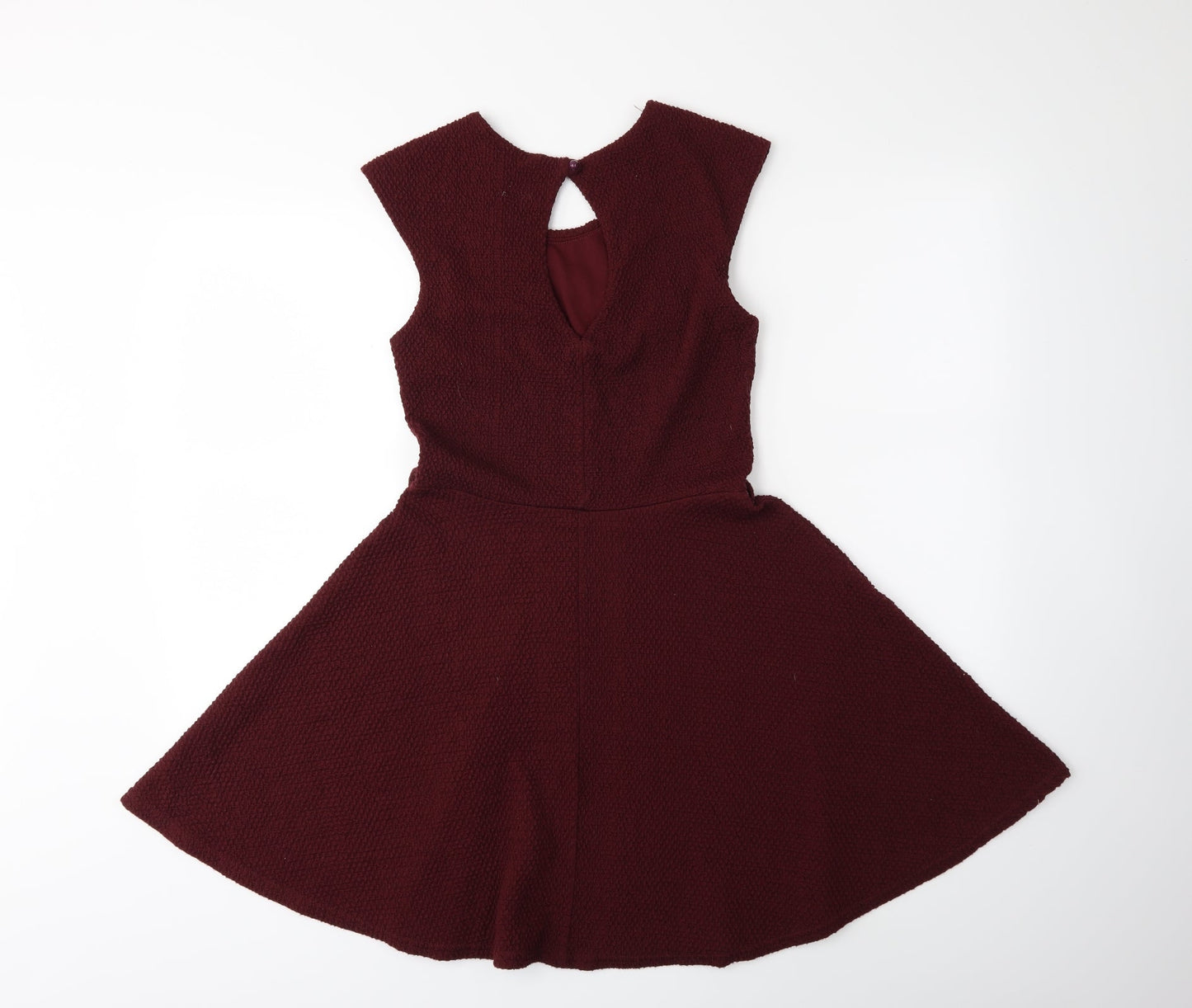 Miss Saigon Womens Red   Fit & Flare  Size 10