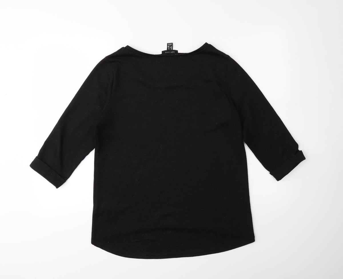 New Look] Womens Beige  Knit Pullover Jumper Size 14