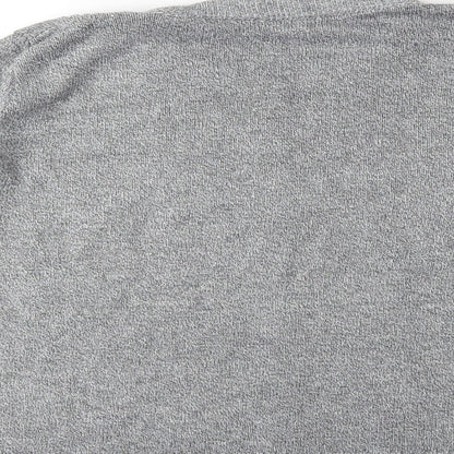 Chic London Paris Womens Grey  Knit Pullover Jumper Size M