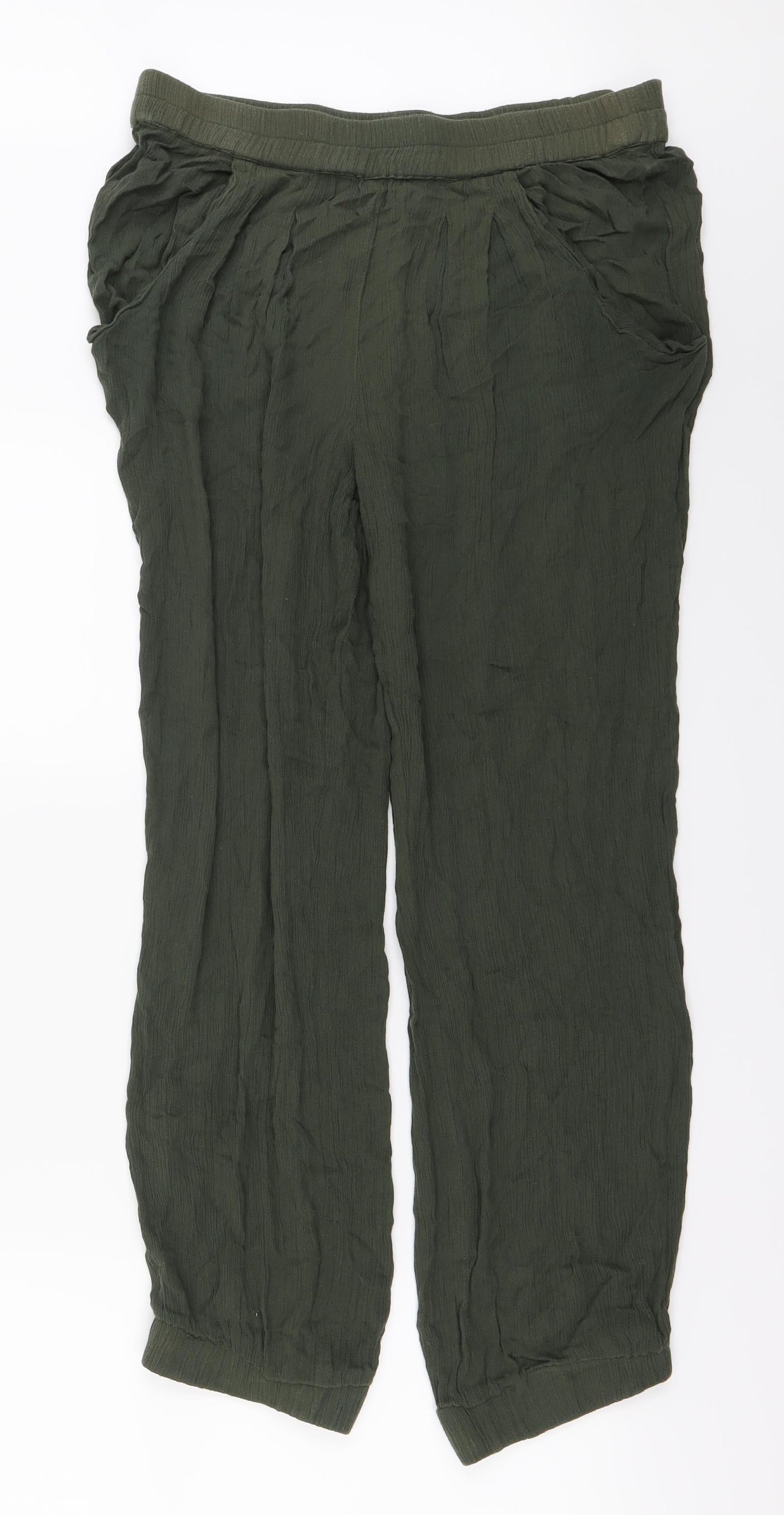 Monsoon  Womens Green   Trousers  Size M L26 in