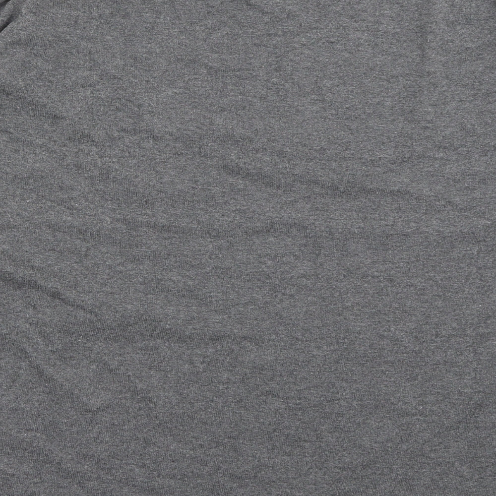 Threadbare Mens Grey Striped  Pullover Jumper Size XL