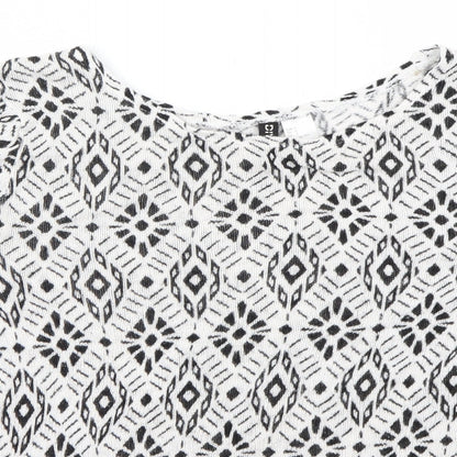 Divided by H&M Womens White   Pullover Jumper Size S