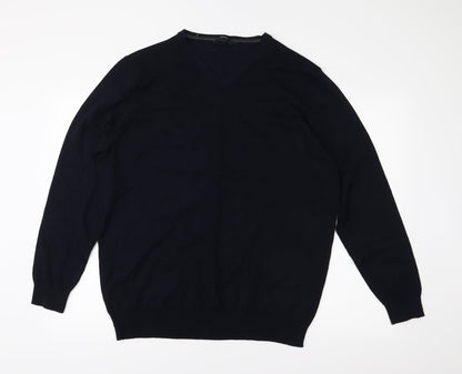 George Mens Beige  Knit Pullover Jumper Size XL